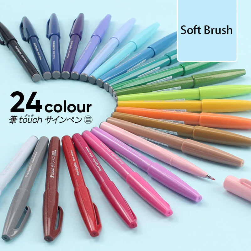 Japan Pentel Touch Brush Sign - Pentel Pen Sign Pen recension och pris