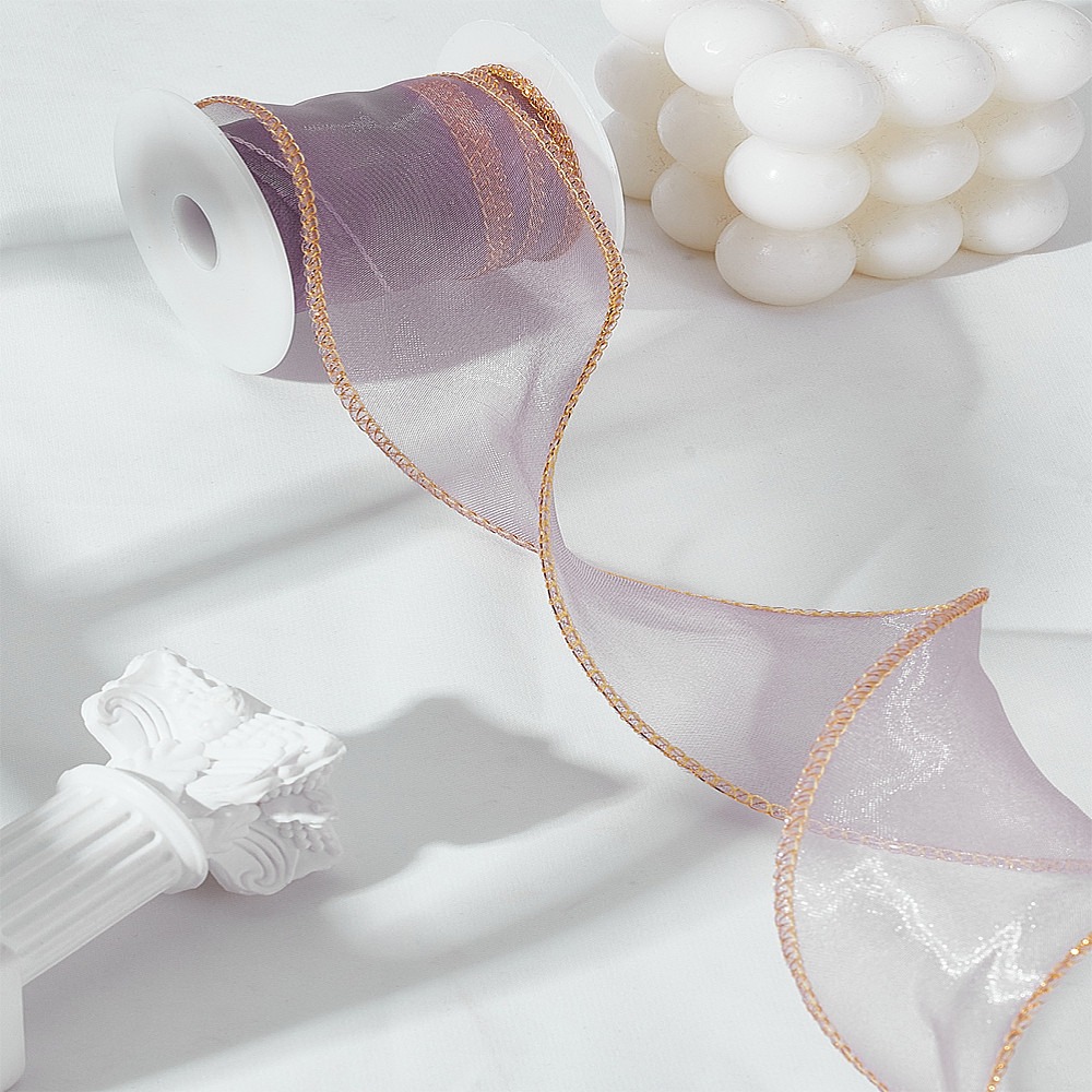 5 Yards Polyester Organza Ribb - Embellish Knit recension och pris