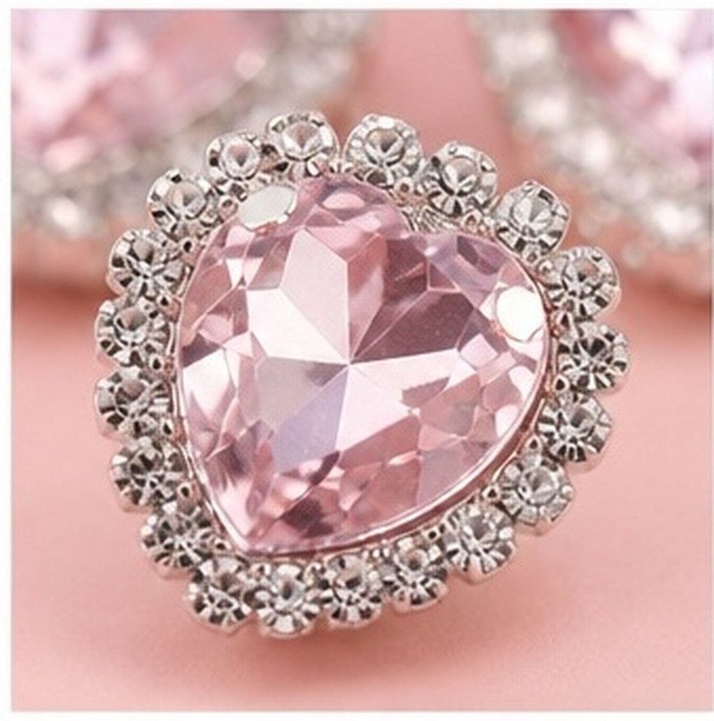 30Pcs Heart Sewing Rhinestone - Embellishment Glue Craft recension och pris