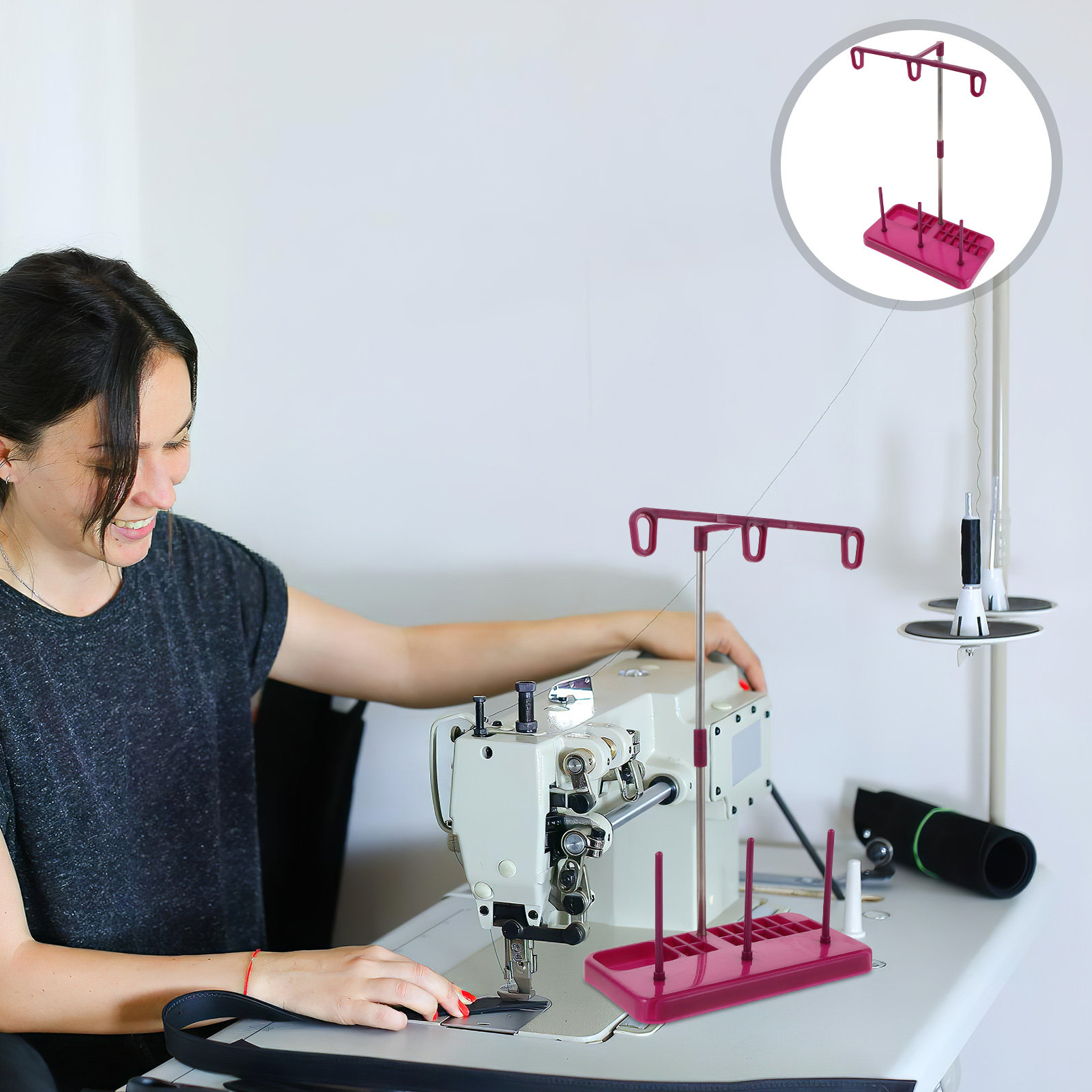 3 Spool Sewing Machine Thread  - Embroidery Craft recension och pris